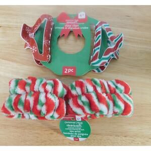 Creatology Hair Clips and Spa Wristbands Set New